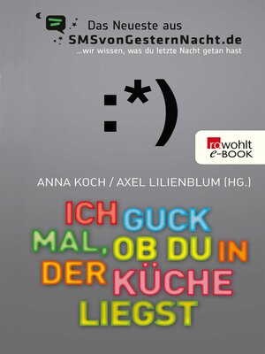 cover image of Ich guck mal, ob du in der Küche liegst